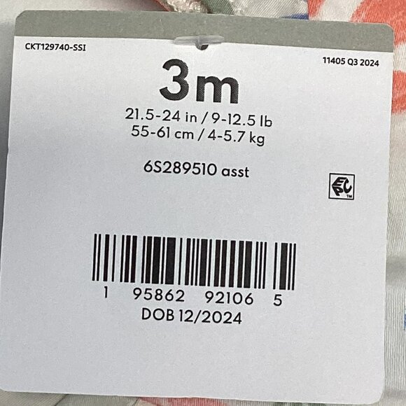 Carter's Girls Baby & Toddler‎ Occasion Dress - 0-3 months - Picture 4 of 5